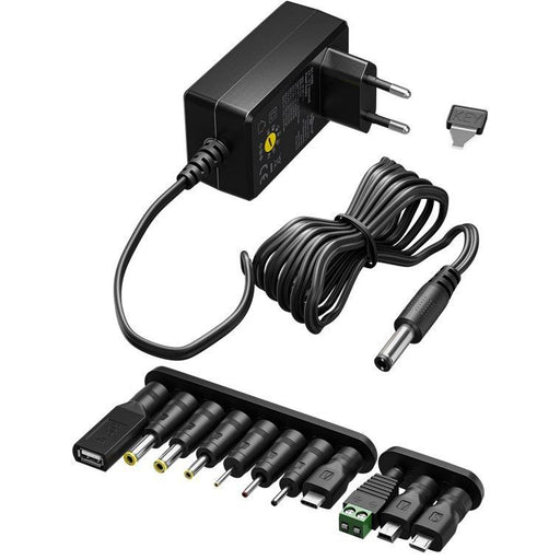 Goobay - Netzgerät für Unterhaltungselektronik Universal-Netzteil 64568 stab.3-12V