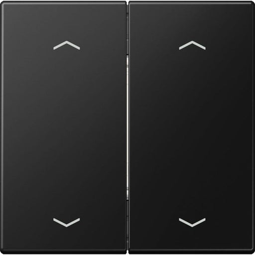 Jung - Sender/Fernbedienung für Installationsschalterprogramme Funk-Wandsender 4-Kanal ENO LS 995 MP SWM graphitschwarz matt