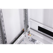 DIGITUS - Netzwerk-/Serverschrank Schrank 32HE 160,9x60x60cm DN-19 32U-6/6-1 RAL 7035 Glastür