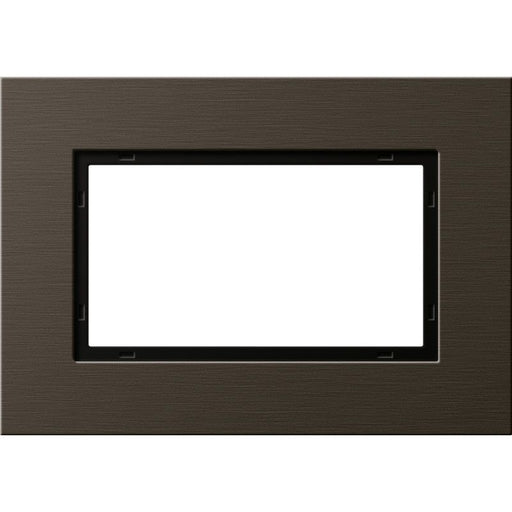 Gira - Abdeckrahmen Abdeckrahmen 1 1 2fach 1001127 alu br − 1 Stück by Gira
