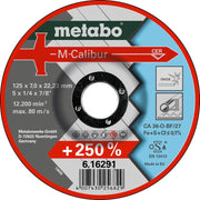 Metabowerke - Trenn-/Schleifscheibe Trennscheibe M-Calibur 616291000 125x7,0x22,23mm − 25 Stück