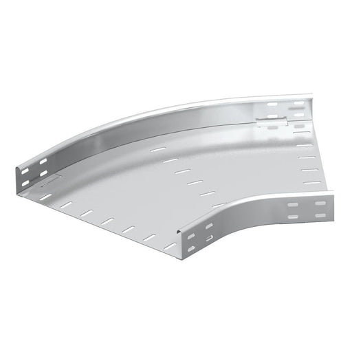 OBO Bettermann - Bogen für Kabelrinne Bogen 45 Grad ungelocht RBU 45 640 A2 runde Bauform 60x400
