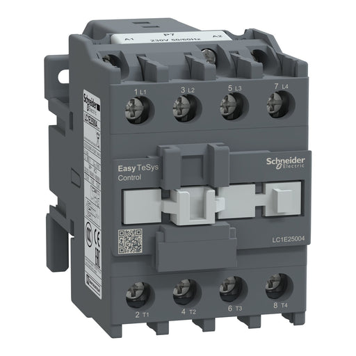 Schneider Electric - Leistungsschütz zum Schalten von Wechselstrom Leistungsschütz Easy TeSys LC1E25004P7 40A 230VAC 50/60Hz