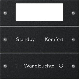 Gira - Bussystem-Tastwippe Wippenset 2-fach 2212005 beschr. Sys 55 sw
