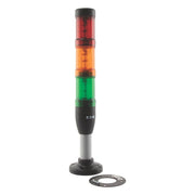 Eaton - Signalsäule, Komplettgerät rot-orange- SL4-100-L-RAG-24LED grün LED 24V