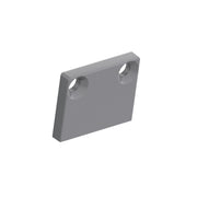 Barthelme - Mechanisches Zubehör/Ersatzteile für Leuchten Endkappen-Set 62378007 grau