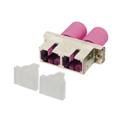 Metz Connect - LWL-Kupplung Kupplung 150900C7-I ST/SC-Duplex OM4