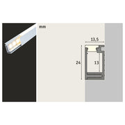 Paulmann - Mechanisches Zubehör/Ersatzteile für Leuchten Aufbauprofil 784.05