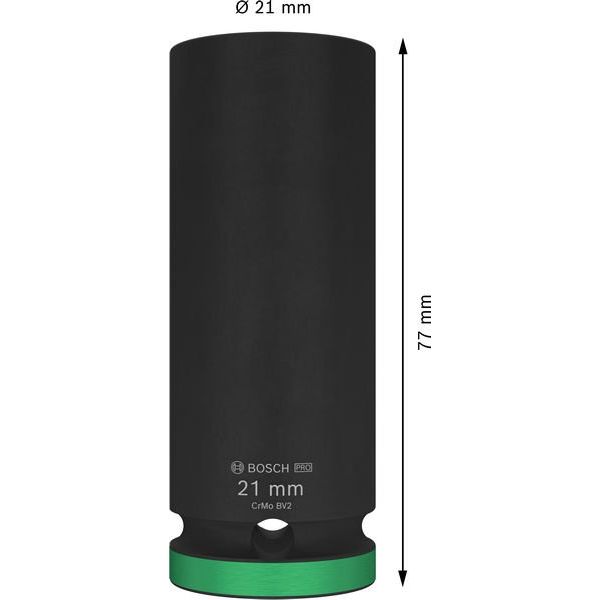 Bosch - Sechskant-Einsatz für Steckschlüssel PRO Impact 2608003052 Steckschlüsselsatz
