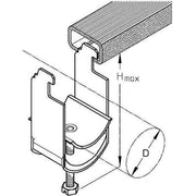 PohlCon (Puk) - Bügelschelle Kabelschelle 24 H 20-24mm Spannbereich − 250 Stück