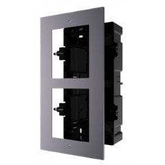 Hikvision - Zubehör/Ersatzteile für Türkommunikation Rahmen DS-KD-ACF2 für 2 Modul UP