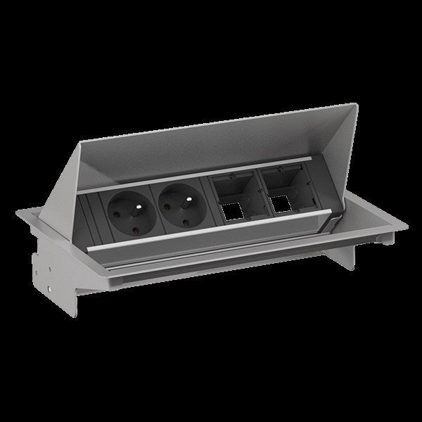 Bachmann - Mehrfachsteckdose Steckdosenleiste 900.403 CONEO Set 2xUTE