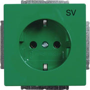 Busch-Jaeger - Steckdose SCHUKO Steckdosen-Einsatz 20 EUC-13-82-101 grün RAL6032