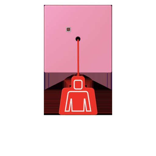 Jung - Behindertenelement für Installationsschalterprogramme Notrufsystem Zugtaster NRS LC 0834 ZT 246 rose vif