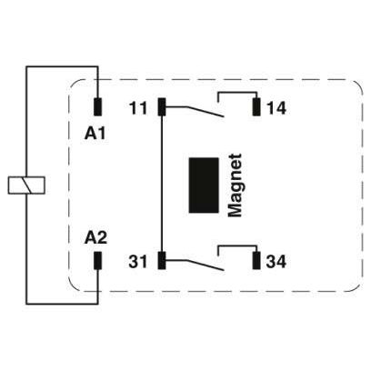 Phoenix Contact - Schaltrelais Einzelrelais REL-PR1-110DC/1/MB 110VDC − 1 Stück