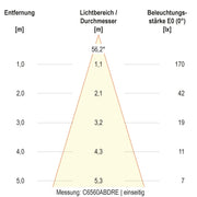 EVN Lichttechnik - Decken-/Wandleuchte LED-Wandleuchte IP65 C65152502RE 3000K