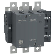 Schneider Electric - Leistungsschütz zum Schalten von Wechselstrom Leistungsschütz Easy TeSys LC1E200M6 3P 200A 220VAC 60Hz − 12 Stück