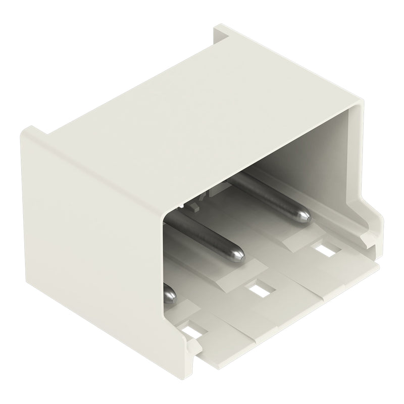 WAGO - Leiterplattensteckverbinder THT-Stiftleiste Lötstift 2092-3423 1,4mm,abgew.,llgr − 100 Stück