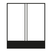 Jung - Abdeckung/Bedienelement für Installationsschalterprogramme Tastensatz 1-fach ws A 401 TSA komplett − 1 Stück
