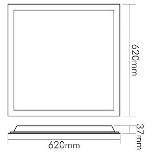 Nobile - Decken-/Wandleuchte LED-Panel 1580461045 DTW 1050mA