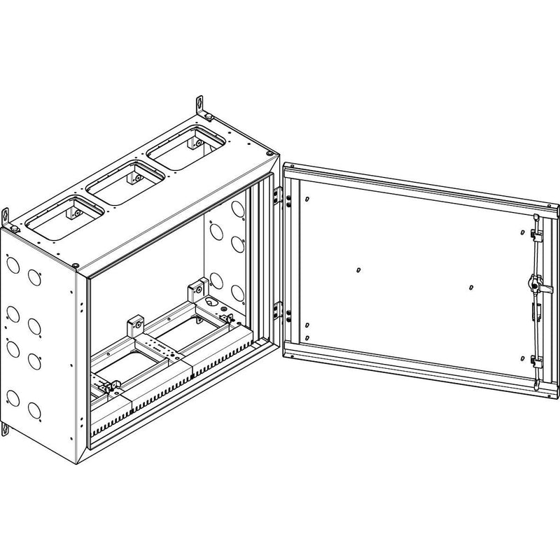 ABN - Leergehäuse Wandgehäuse NT34E geerdet IP55