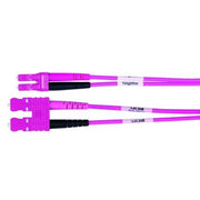 Telegärtner - Patchkabel LWL LWL-Duplex-Adapterkabel 100012417 violett, 5,0 m