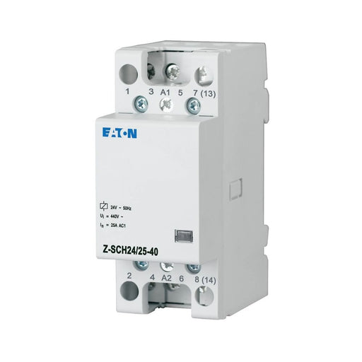 Eaton - Installationsschütz für Reiheneinbau Installationsschütz Z-SCH24/25-40 24VAC/25A/4S