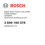 Bosch - Systemzubehör für Sägen (Akku/elektrisch/Druckluft) Reduzierring für PRO 2600100379 Kreissägeblatt 30 x