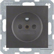 Berker - Steckdose m.Schutzkontakt 6768761606 B.1/B