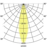 Brumberg Leuchten - Downlight/Strahler/Flutlicht LED-Einbauleuchte 12603173 350mA 3000K weiß
