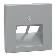 Merten - Einsatz/Abdeckung für Kommunikationstechnik Zentralplatte alu 298060 für UAE-Einsatz