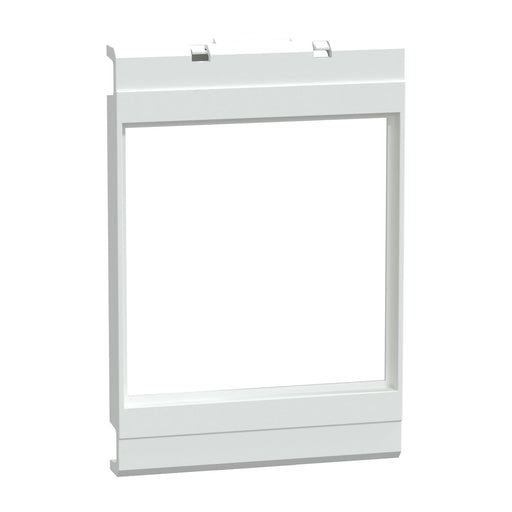 Schneider Electric - Abdeckung/Blende/Beschriftungsleiste (Schaltschrank) Frontplatteneinbaurahmen LVS03903 96x96mm Ausschnitt − 1 Stück