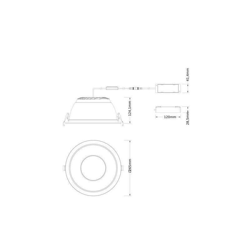 Ledvance - Downlight/Strahler/Flutlicht LED-Downlight DLCTD250P42WMSU19 940