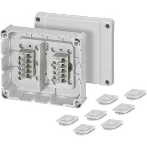 Hensel - Dose, Gehäuse für Montage auf der Wand/Decke Kabelabzweigdose DP 9222 1,5-2,5qmm 3ph. 4qmm