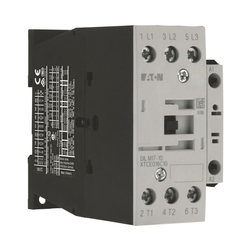 Eaton - Leistungsschütz zum Schalten von Wechselstrom Leistungsschütz DILM17-10(RDC240) 1S 7,5kW/400V,DC
