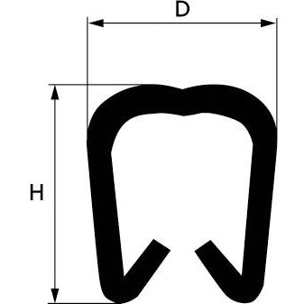 Lapp Zubehör - Kennzeichnungsmaterial Markierhülse-PC-10/D 61821040 − 200 Stück