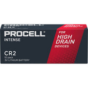 Hückmann - Batterie Procell Intense CR2 Intense (VE10) Lithium 3V/920mAh − 180 Packung
