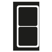 Jung - Abdeckrahmen Rahmen 2-fach ws CD 582 W waage/senkrecht