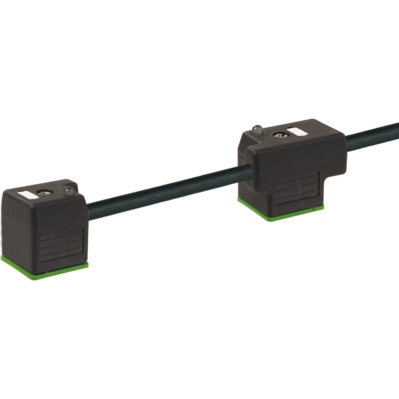 Murrelektronik - Konfektioniertes Sensor-Aktor-Kabel Doppelventilst. BF A 18mm. 7000-58041-6271000 4x0,75 schwarz 10m