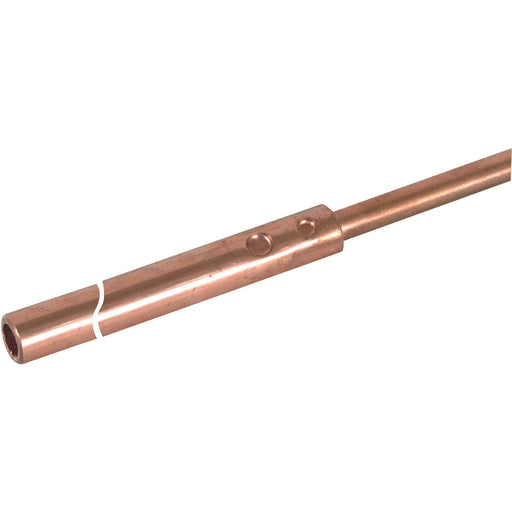 DEHN - Fangeinrichtung für Blitzschutz Rohr-Fangstange RFS 16 10 1500 CU D16/10mm L1500mm Cu