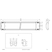 EVN Lichttechnik - Lichtleiste LED Deckenanbauleuchte L15004802W 1500mm, 3000K 4400lm