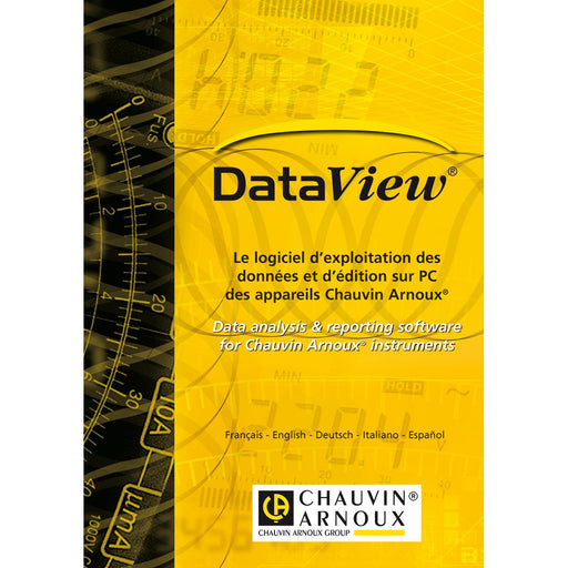 Chauvin Arnoux - Zubehör/Ersatzteile für Prüf- und Messgeräte (Elektro) Software P01102095 Data View