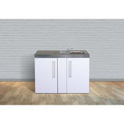 Stengel - Mini-Küche Miniküche Premiumline MP120KSKSliBre weiß