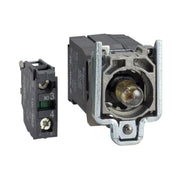 Schneider Electric - Lampenfassungsblock für Befehls- und Meldegeräte Hilfsschalterblock ZB4BW031