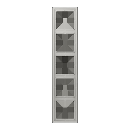 Jung - Abdeckrahmen Rahmen 5-fach LC 985 205 gris clair 31
