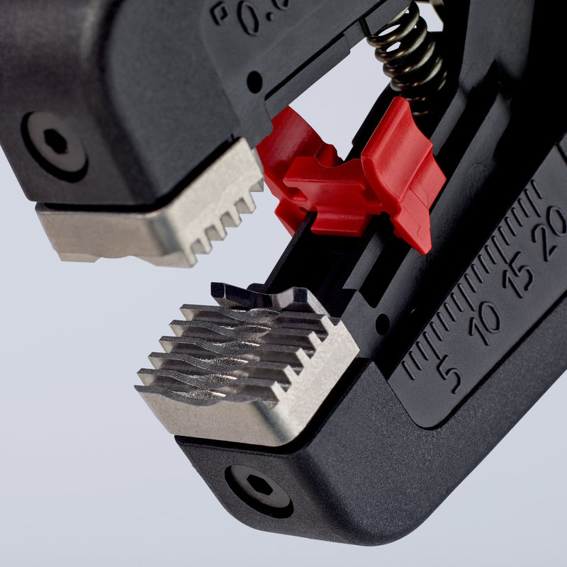 Knipex - Abisolier-/Abmantelwerkzeug AutomatischeAbisolierzange 12 52 195 − 1 Stück