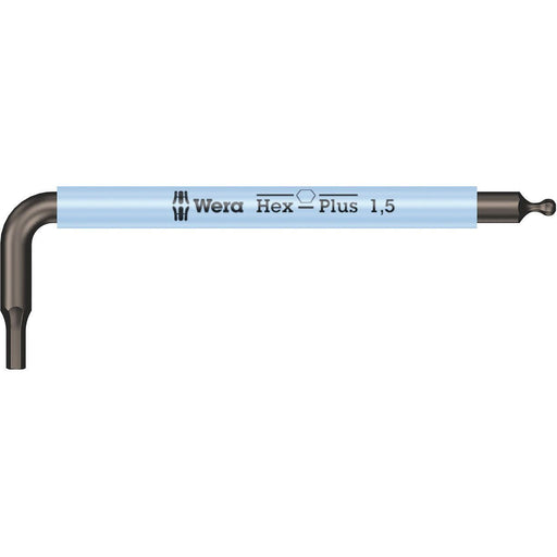 Wera Werk - Innensechskantschlüssel Winkelschraubendreher 950 SPKS#5022678001 Hex-Plus 1,5