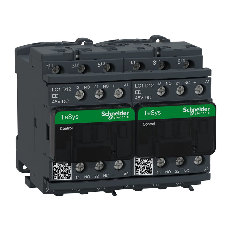 Schneider Electric - Schützkombination Wendeschützkombination LC2D12ED 5,5kW/400V/AC3