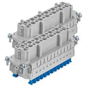 Harting - Kontakteinsatz für Rechtecksteckverbinder Steckverbinder-Einsatz 09330242788 Han 24ES PressF25-48