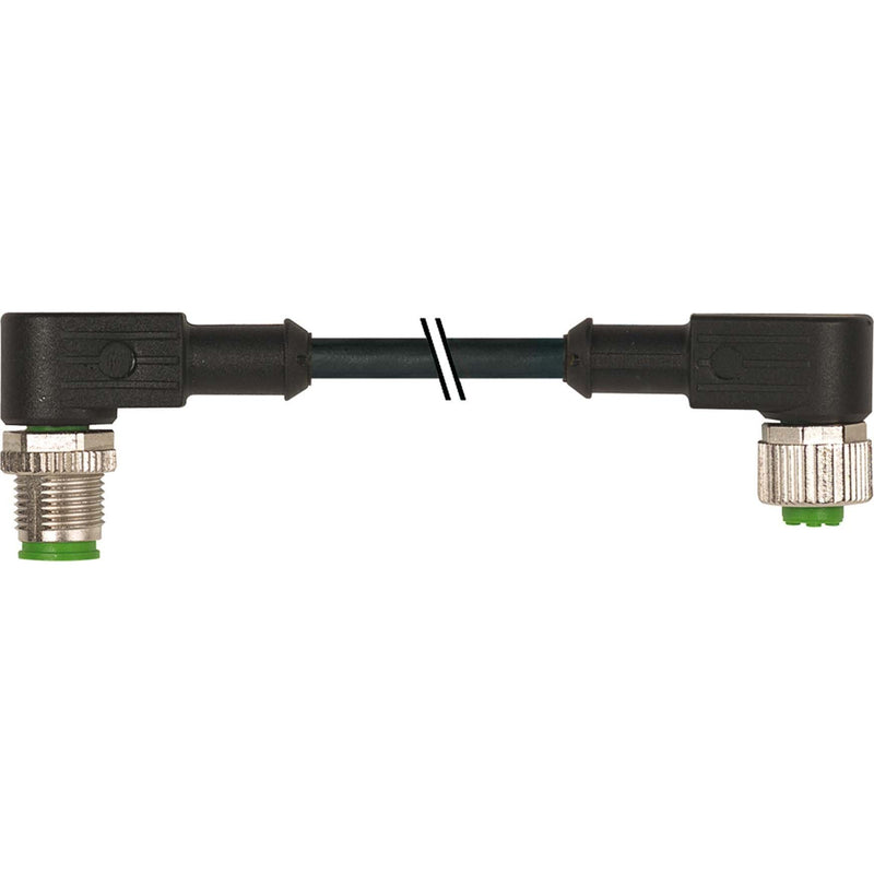 Murrelektronik - Konfektioniertes Sensor-Aktor-Kabel Verbindungsleitung 7000-48041-2910040 M12 St. auf M12 Bu. − 1 Stück